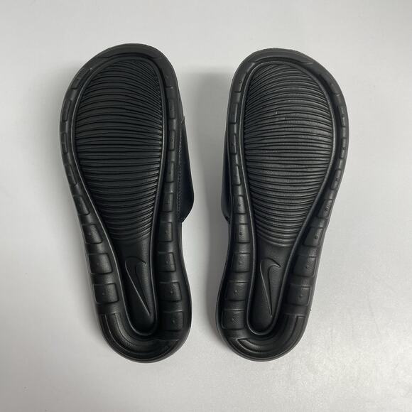 Nike Victori One Slide Black Metallic Gold CN9675 006 Size 8 Men Sandal Slipper main image 4